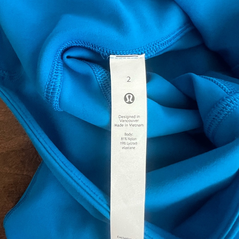 Lululemon Align high rise blue flared leggings